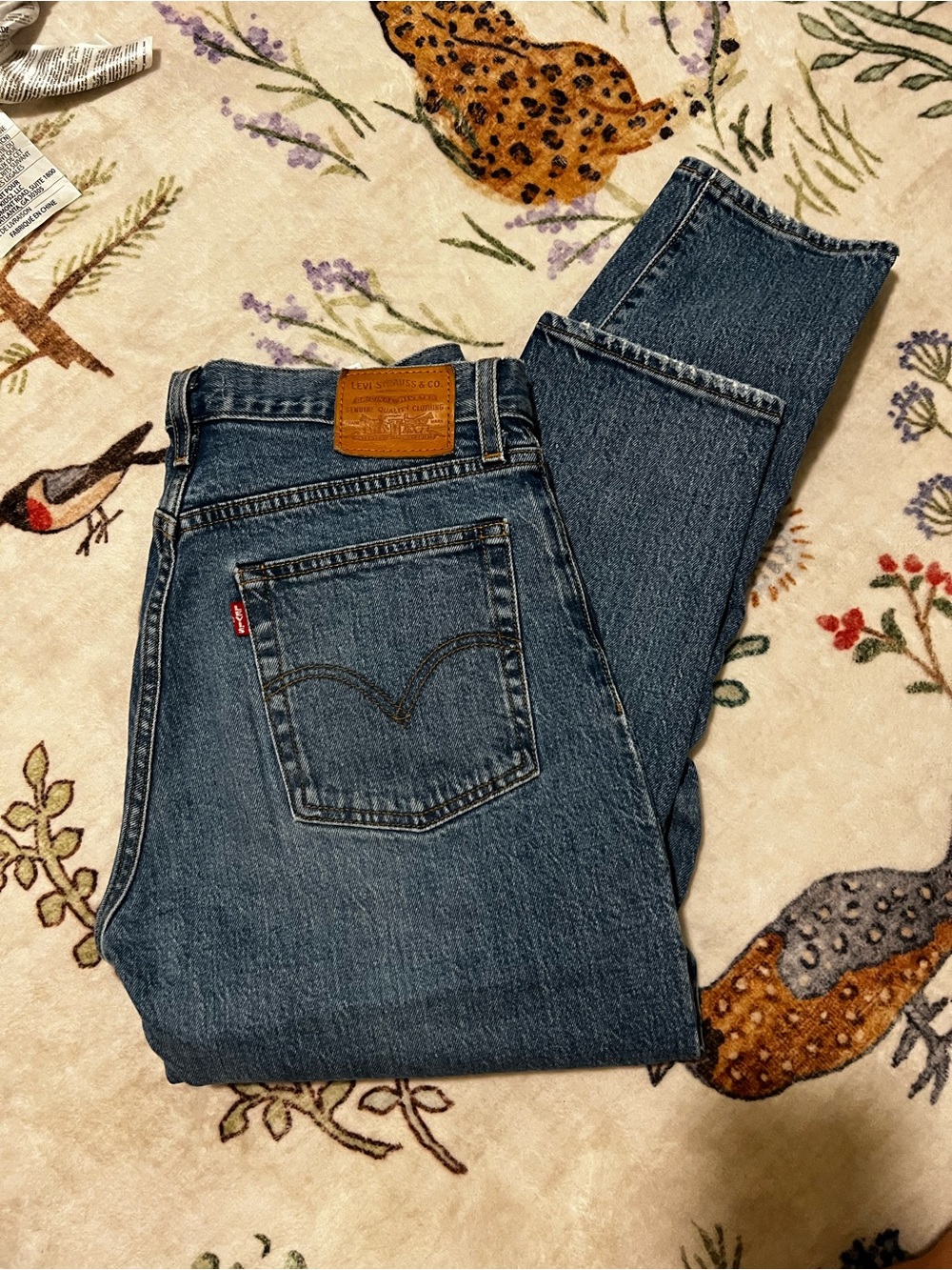 Levi's Women’s Wedgie fit Straight-Leg Jeans
